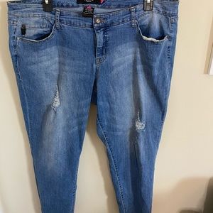 Torrid ripped jeans